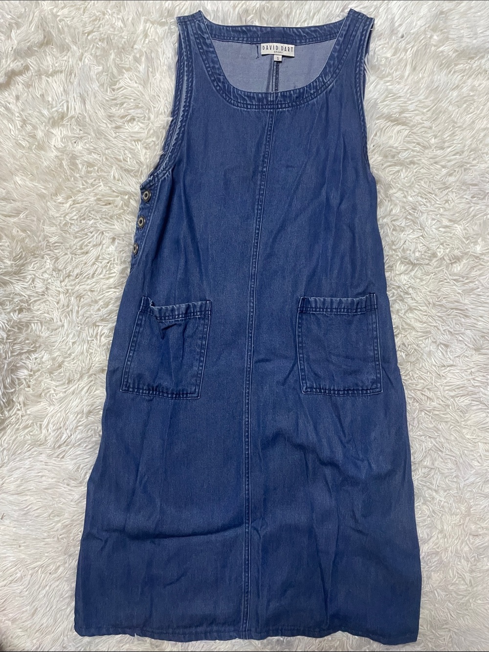 Denim Jumper Dress
